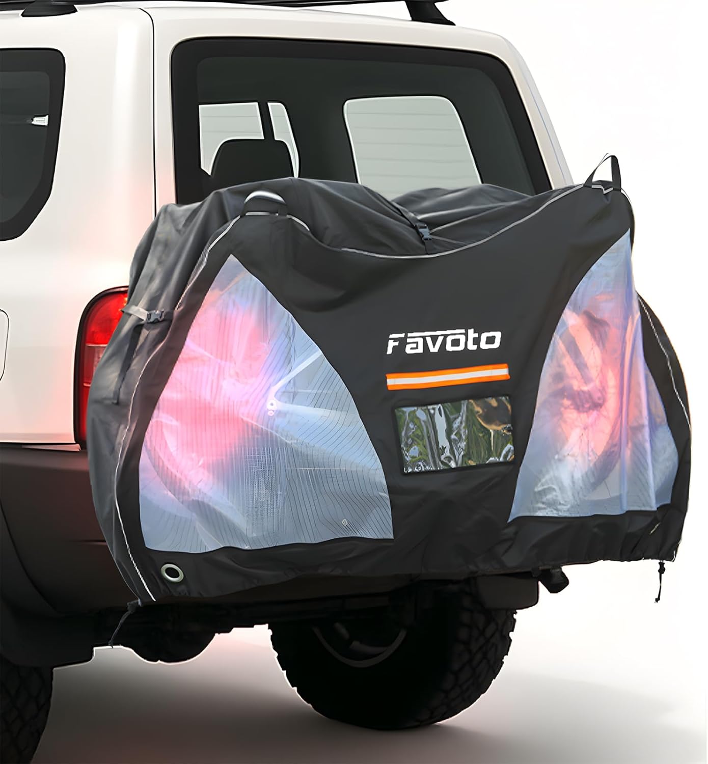 Favoto Bike Cover for Transport on Rack - Main Image