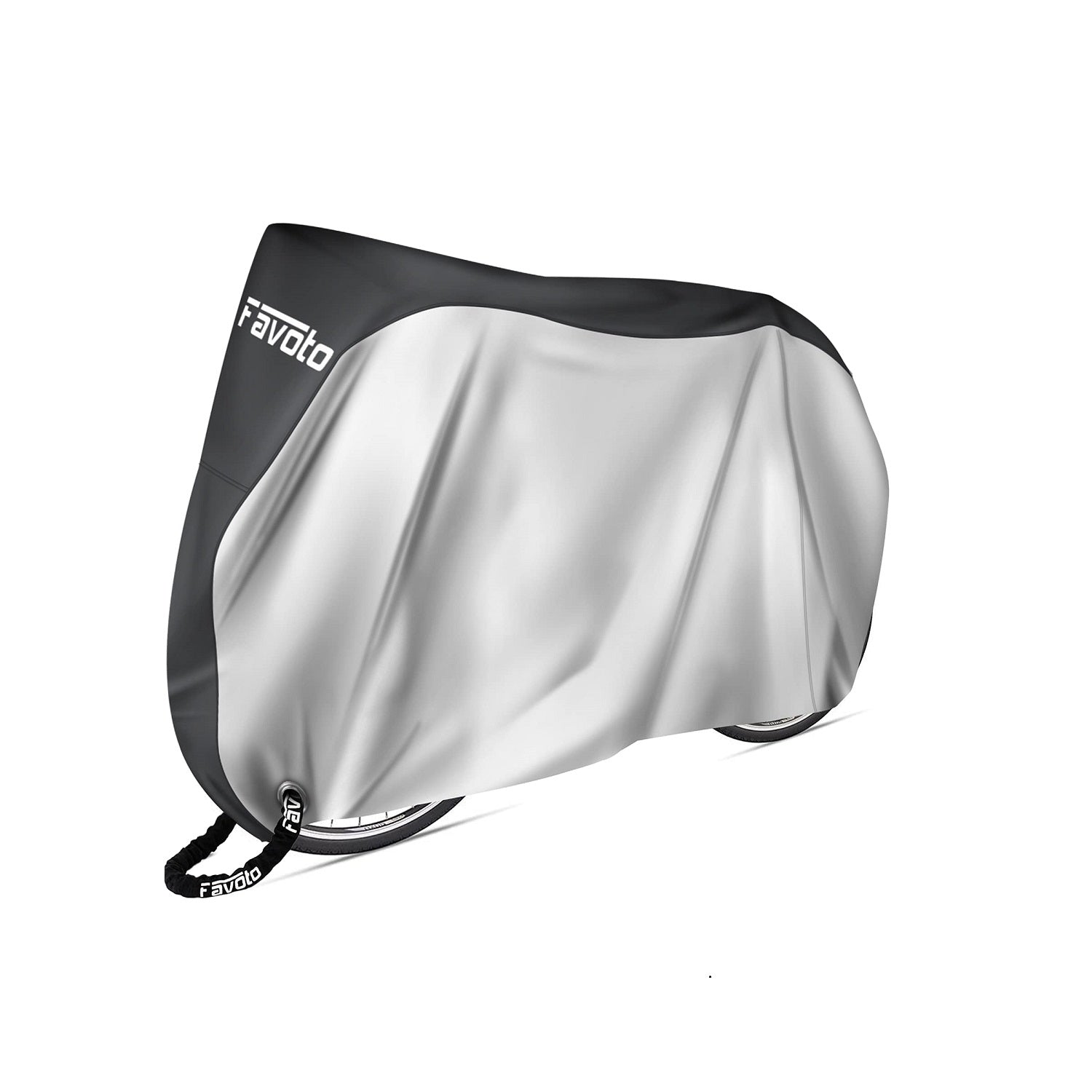 Favoto Bike Cover Black Silver