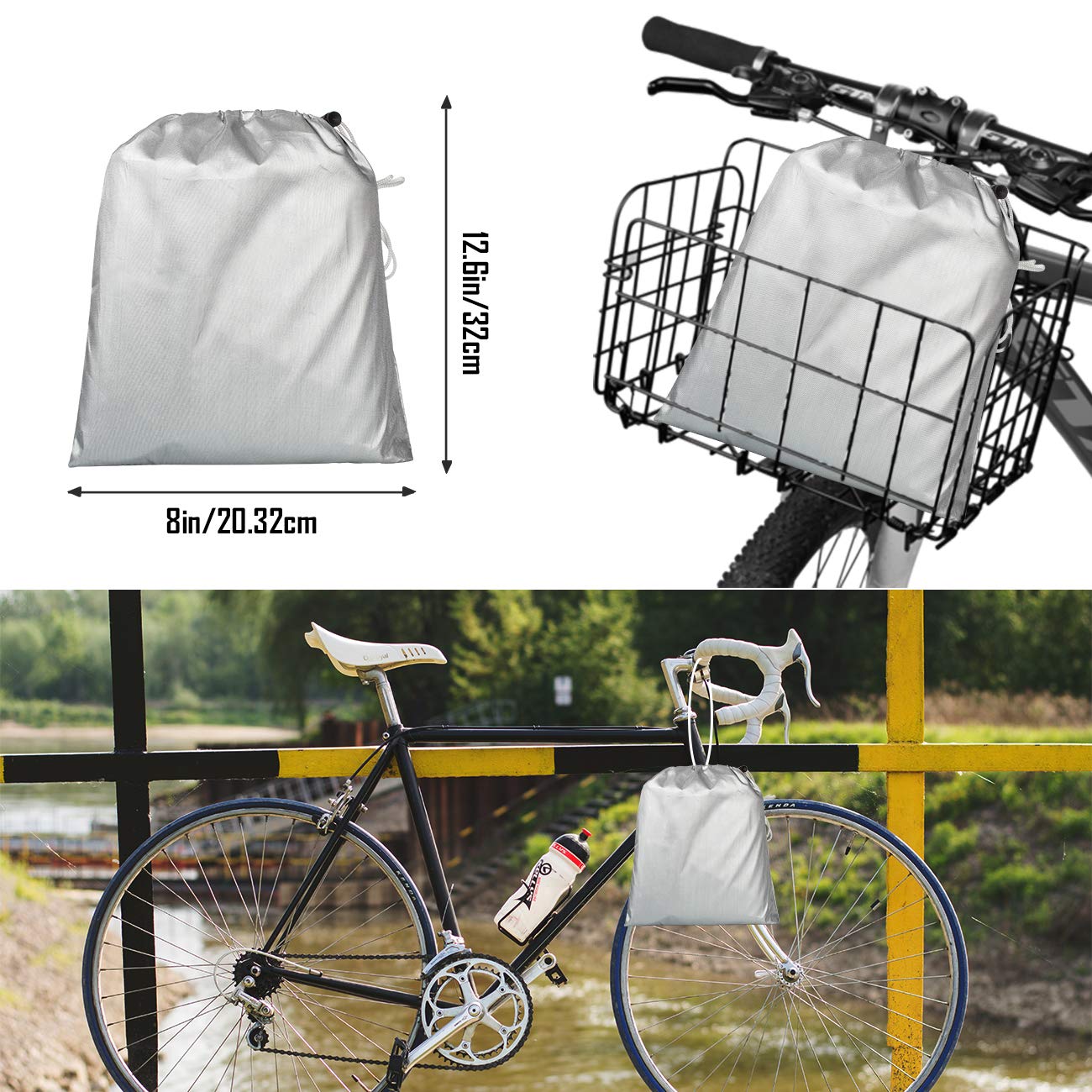 Favoto Silver Bike Cover