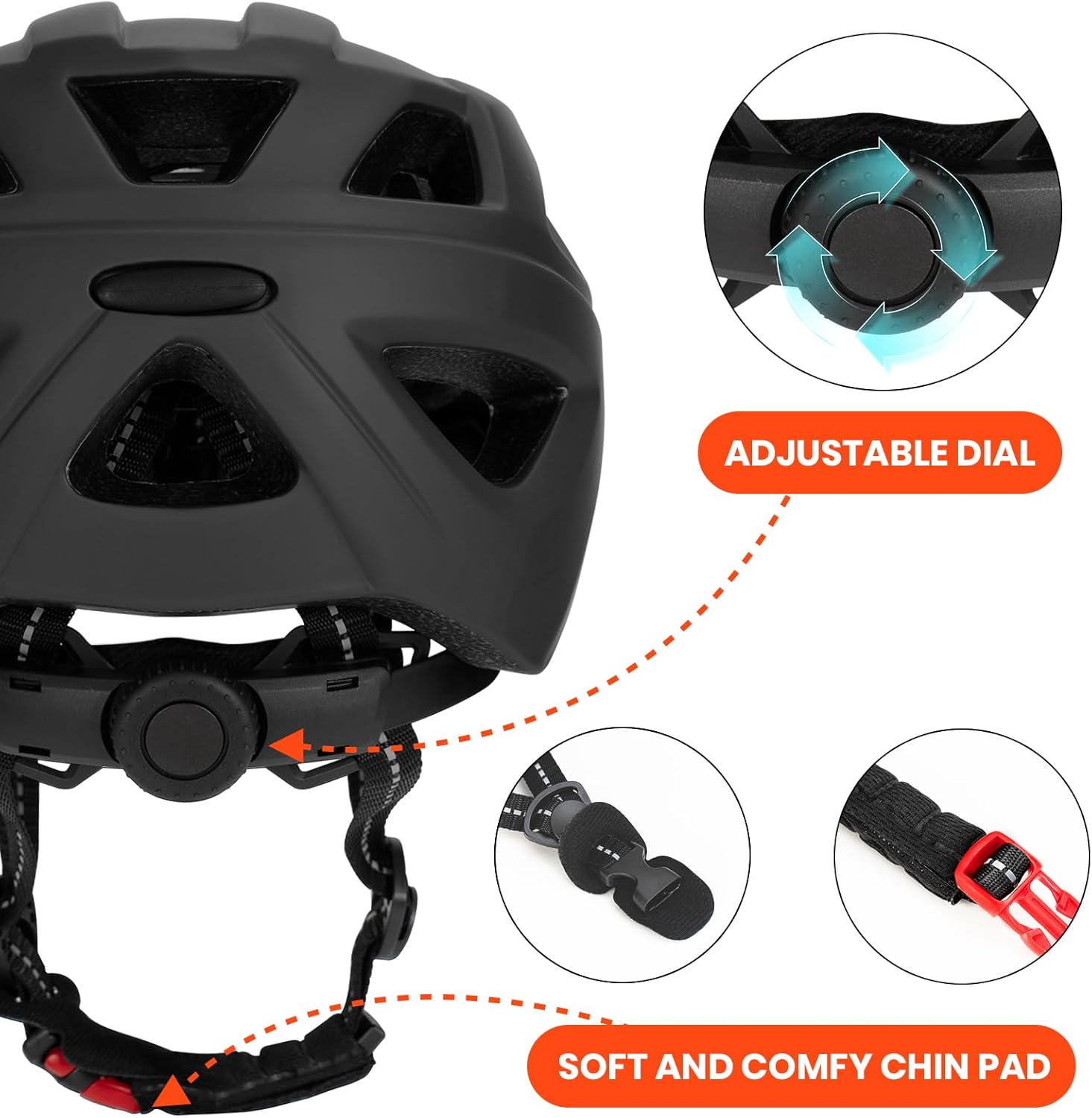 Favoto Kids Bike Helmet - Black