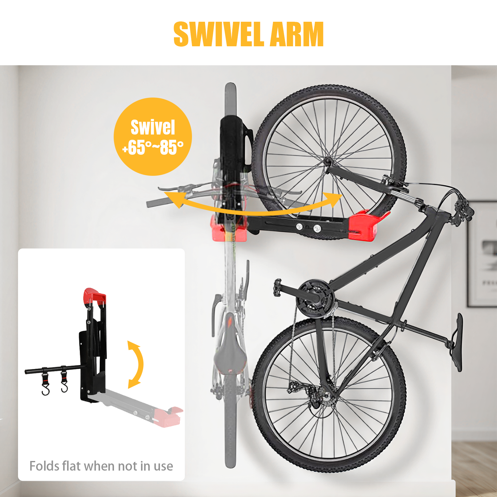 Favoto Swivel Bike Wall Mount