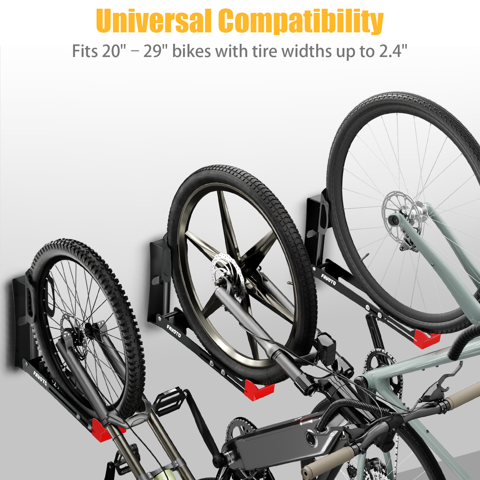 Favoto Swivel Bike Wall Mount