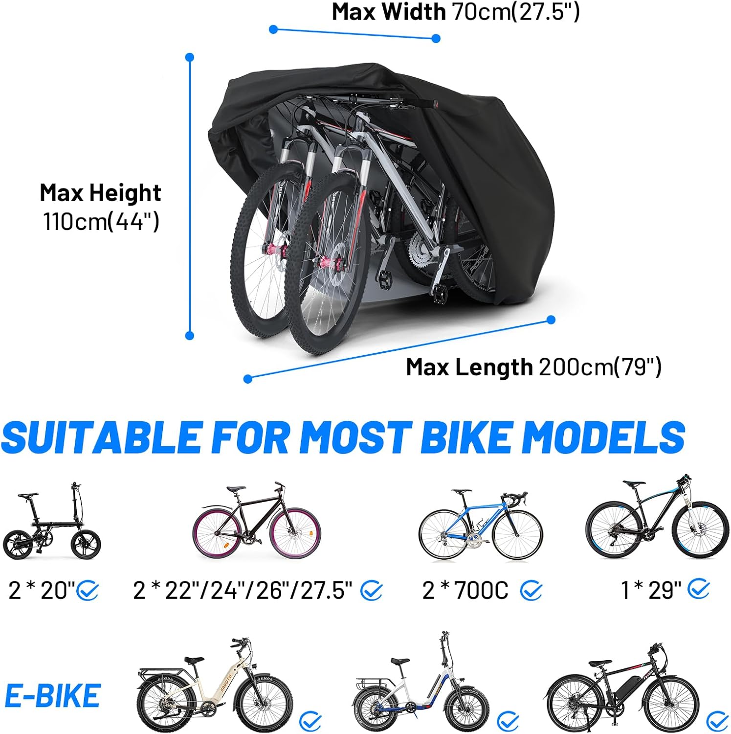 Favoto Bike Cover Black