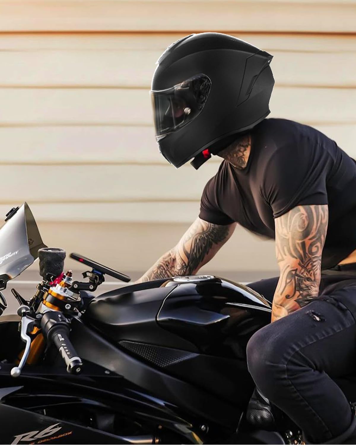 Favoto Full Face Motorcycle Helmet Favoto Full Face Motorcycle Helmet
