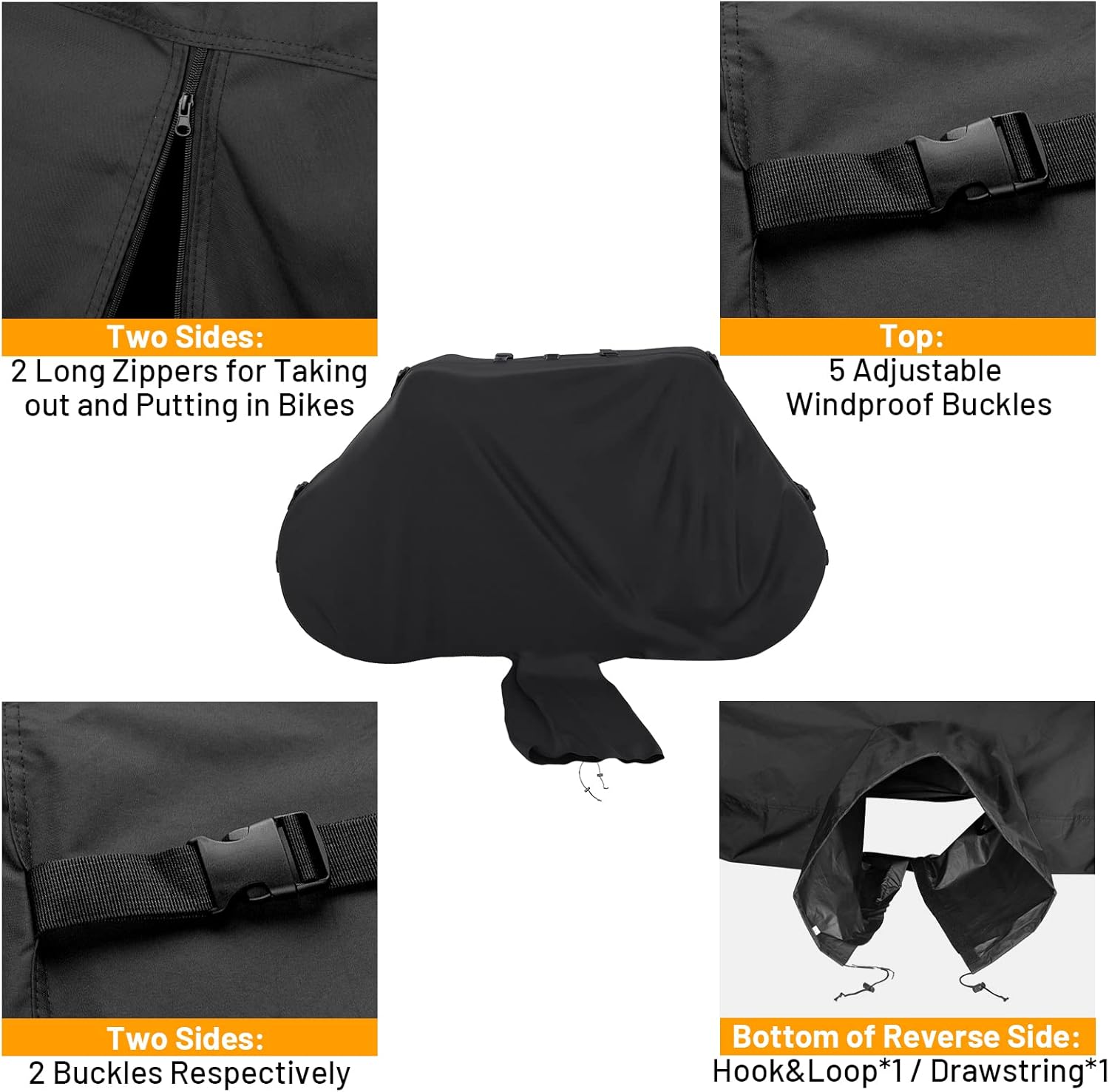 Favoto Bike Cover for Transport 2 Bikes