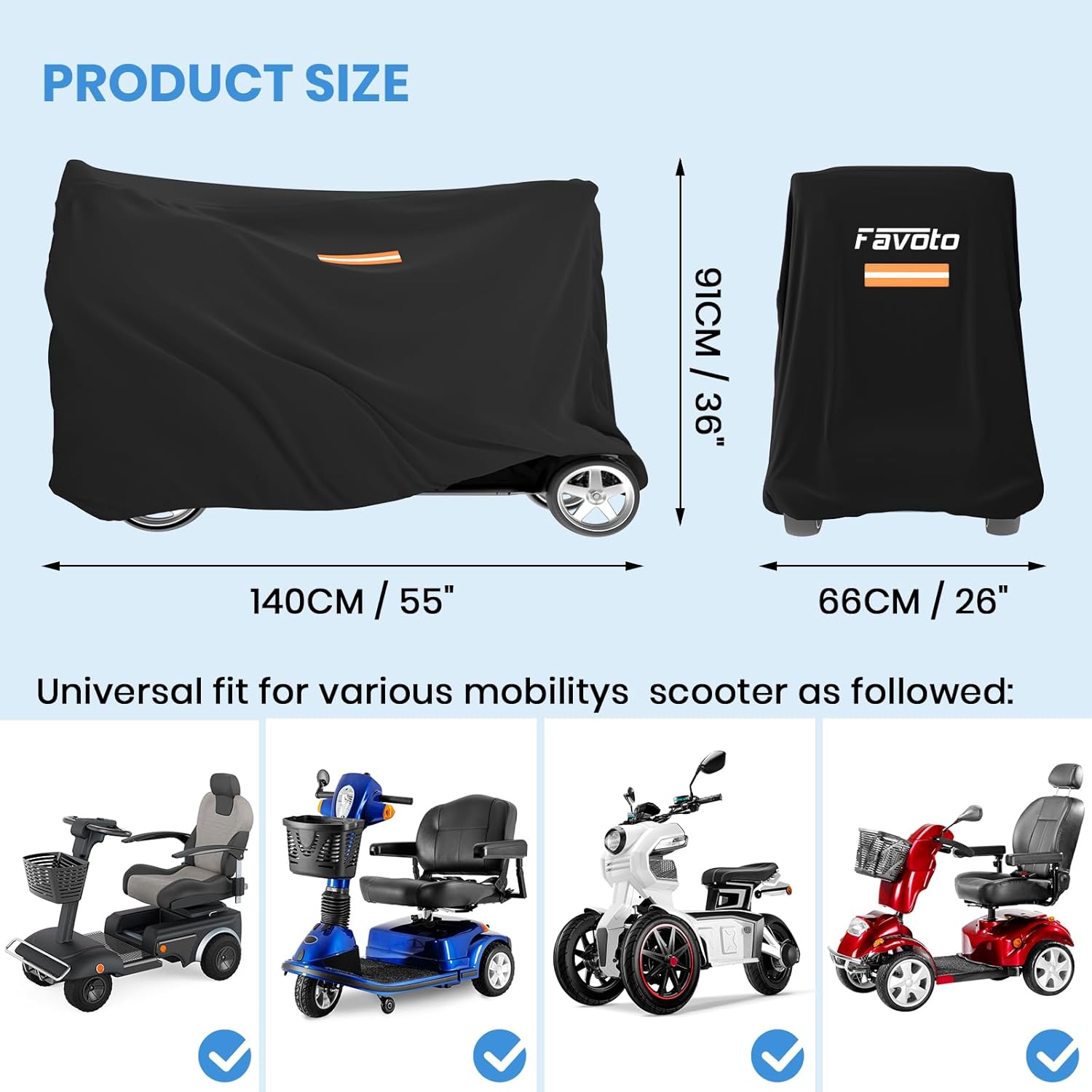 Favoto Mobility Scooter Cover