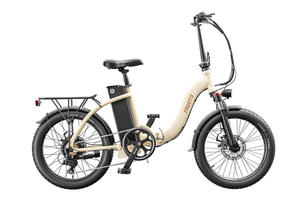 Flit Commuter Step thru Folding Electric Bike Favoto