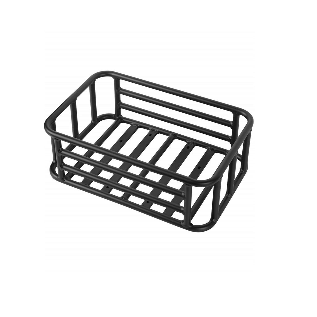 Cestino Posteriore Pieghevole Per Bici (ebike) – Portapacchi Portaoggetti In Plastica Nera, Marca Axiniu