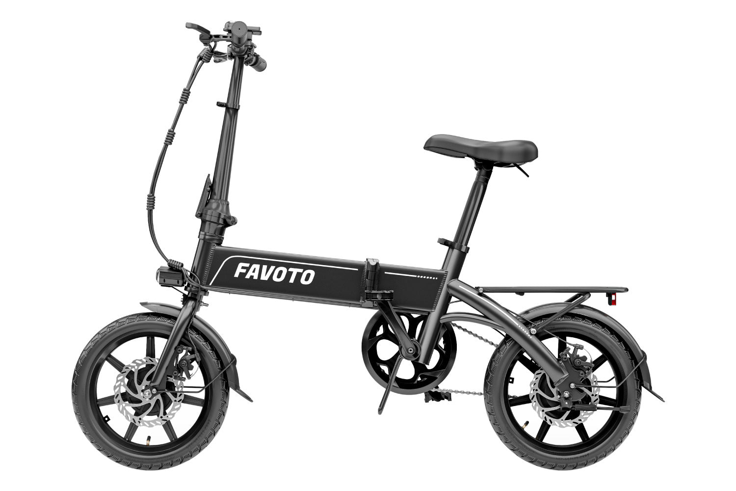 Feather Aluminum Ultra-light Folding Electric Bike