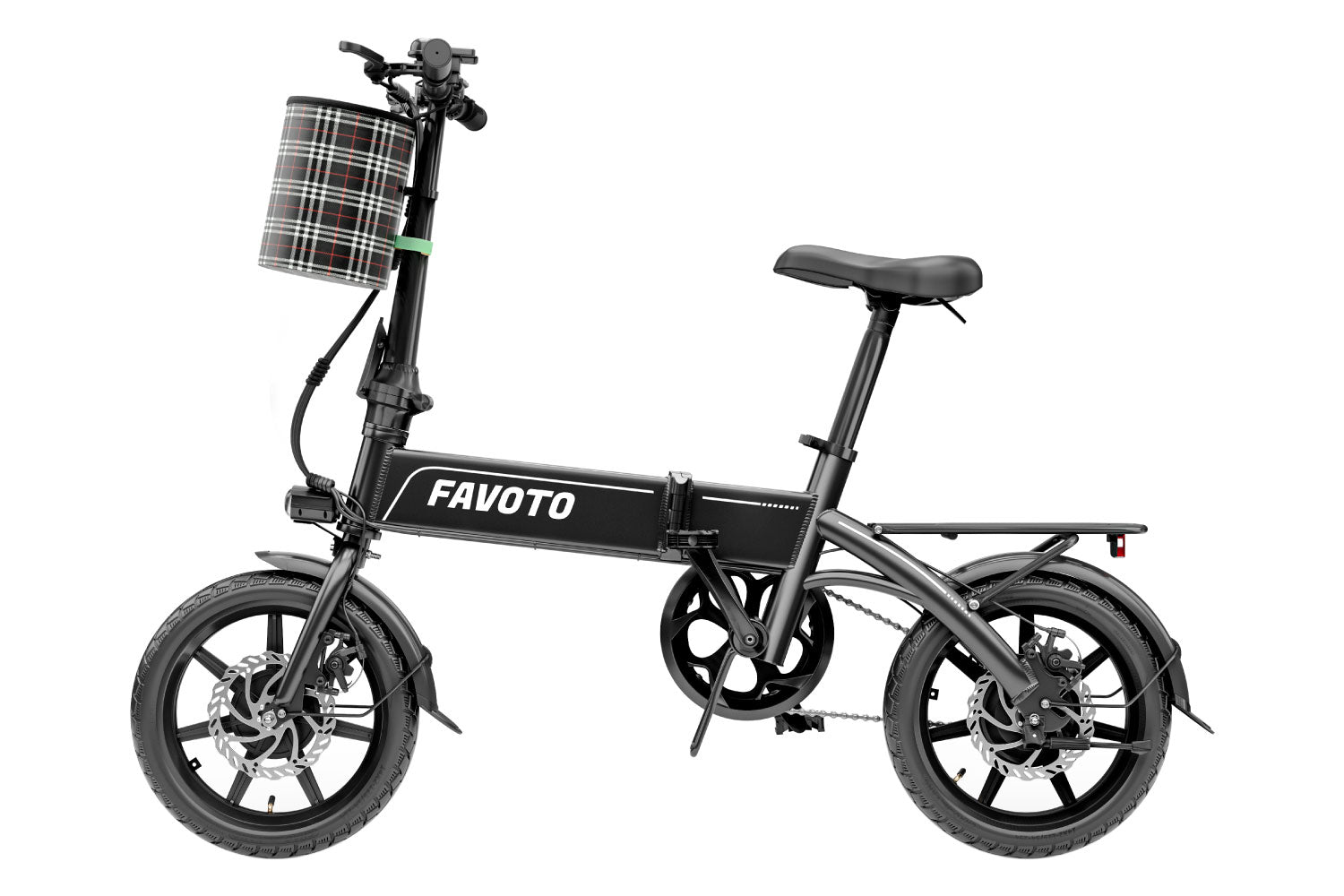 Feather Aluminum Ultra-light Folding Electric Bike