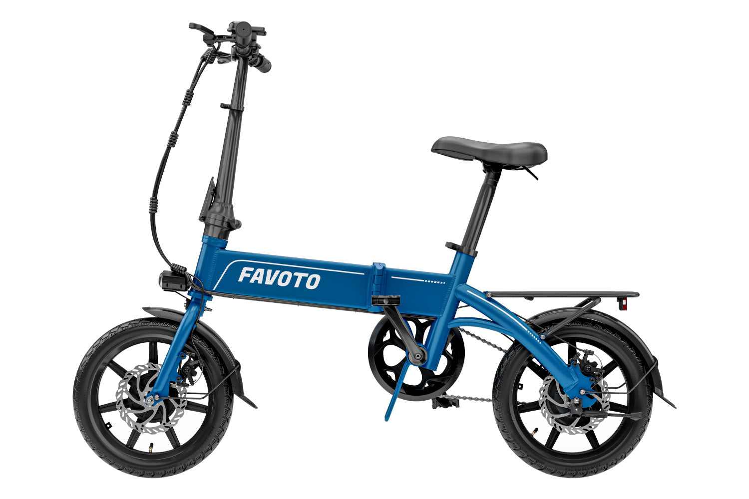 Feather Aluminum Ultra-light Folding Electric Bike