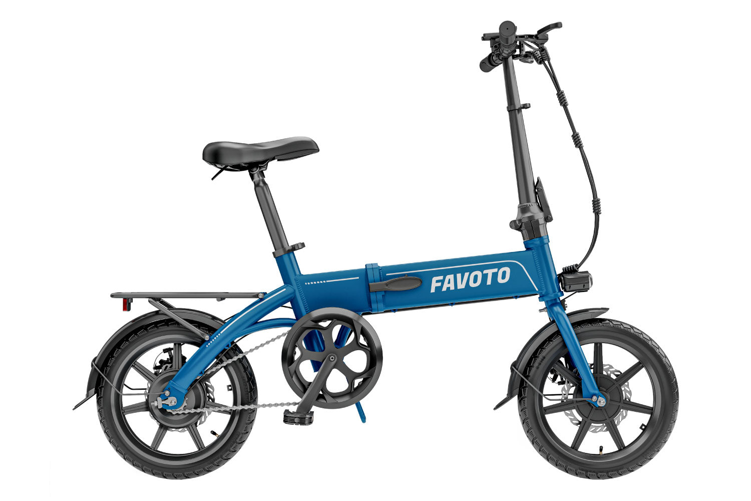 Feather Bicicleta Eléctrica Plegable Mini Ligera