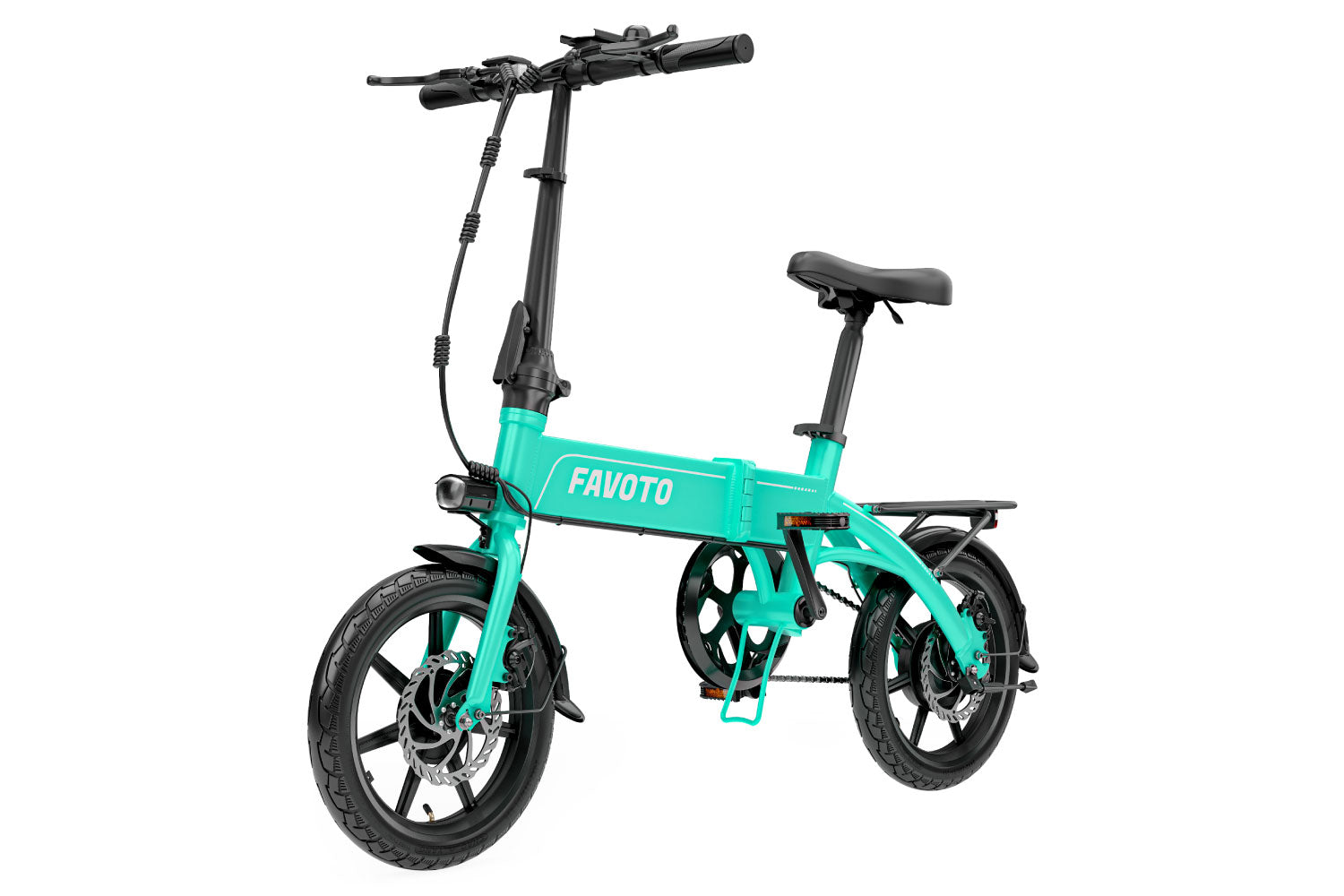 Mini bici elettrica pieghevole leggera come una piuma