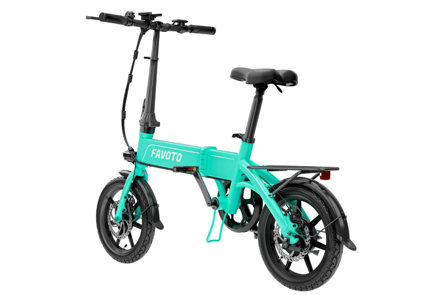 Mini bici elettrica pieghevole leggera come una piuma