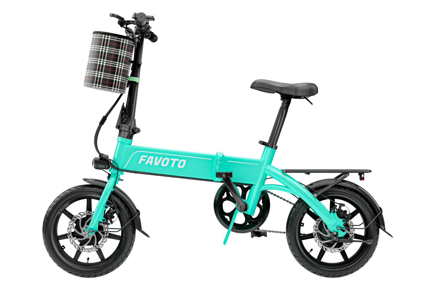 Mini bici elettrica pieghevole leggera come una piuma