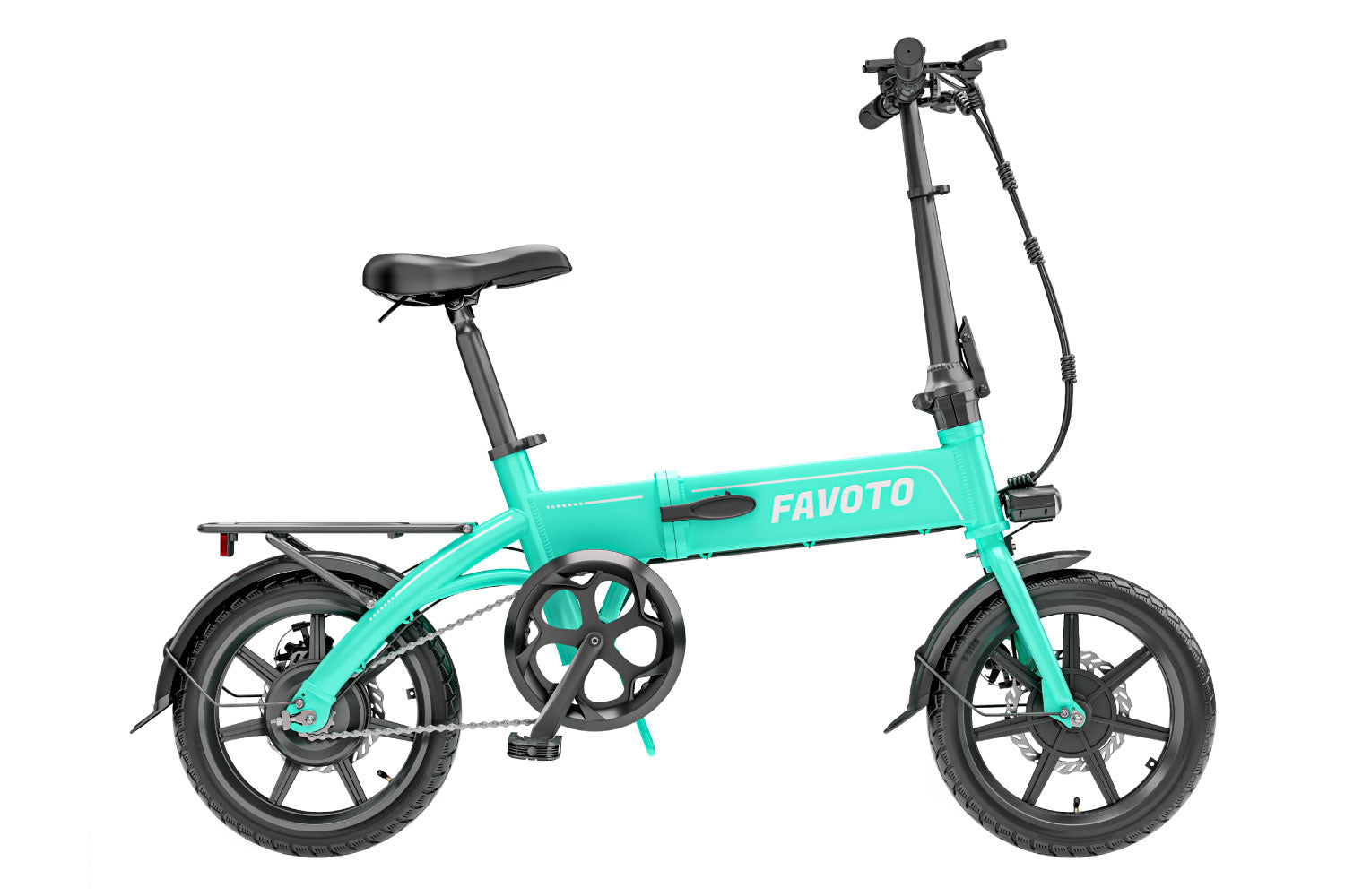 Mini bici elettrica pieghevole leggera come una piuma