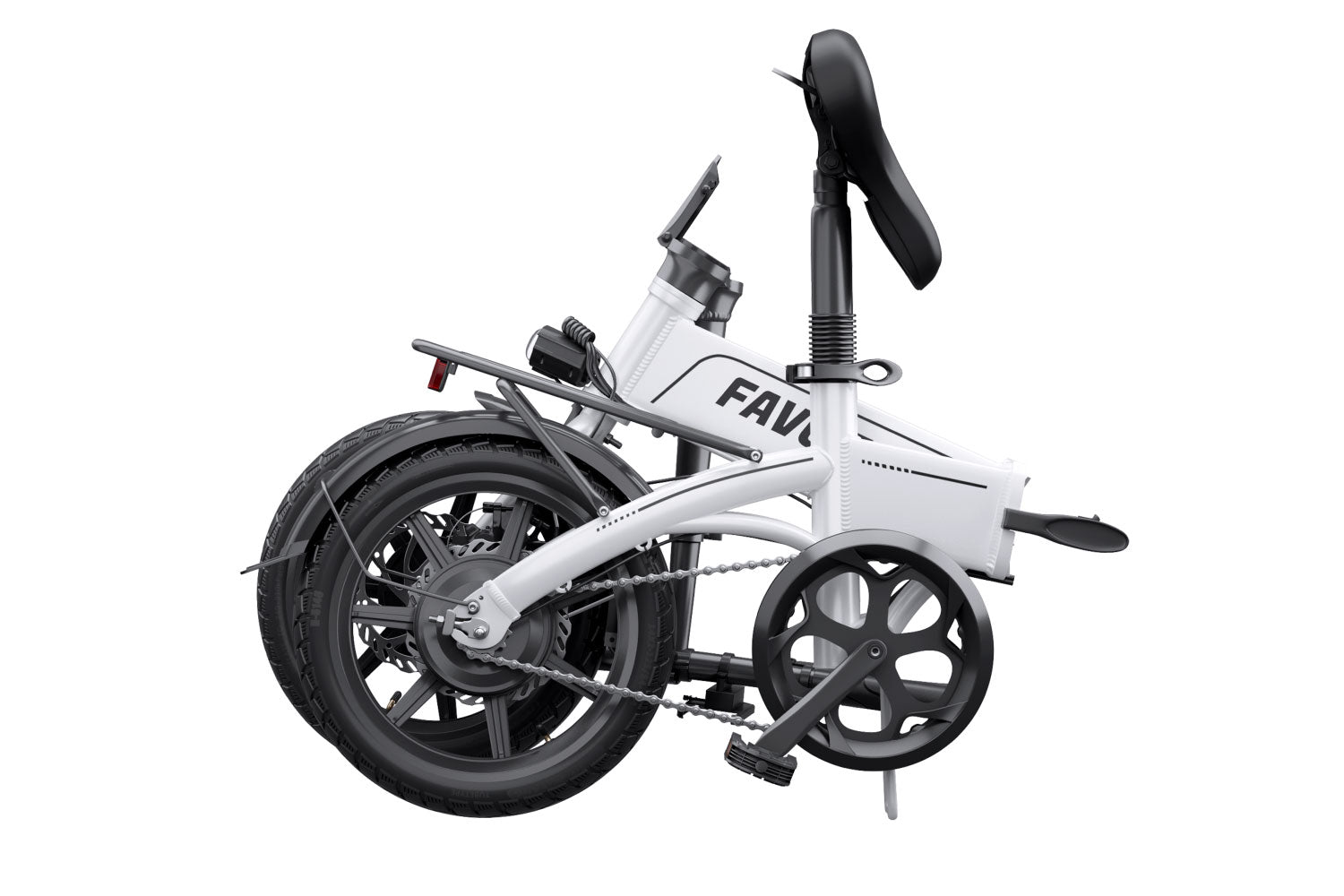 Feather Aluminum Ultra-light Folding Electric Bike