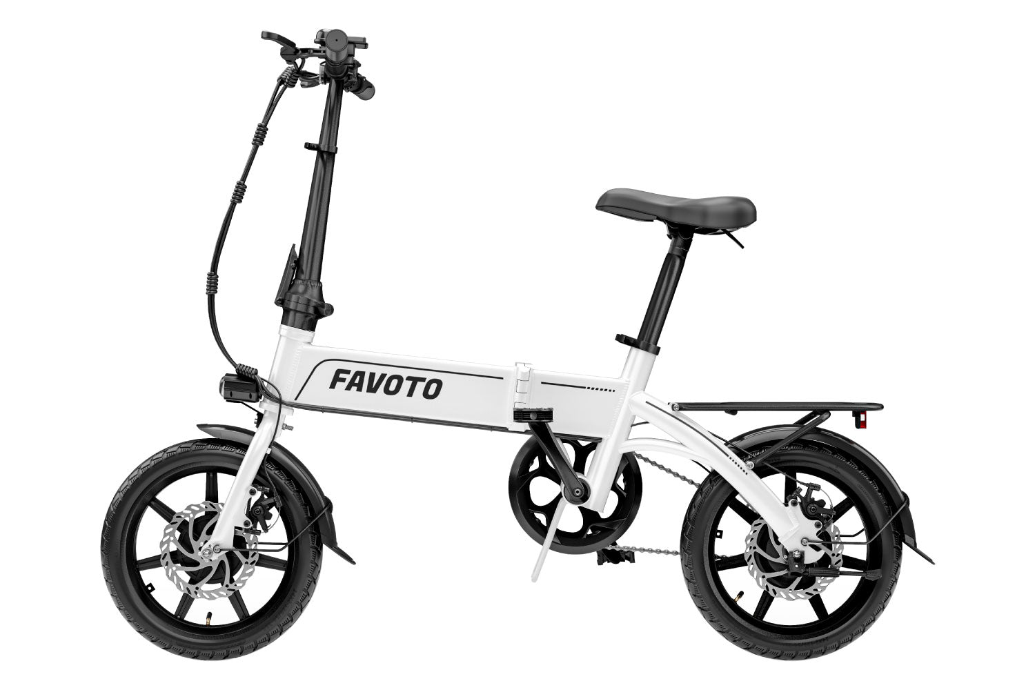 Feather Aluminum Ultra-light Folding Electric Bike