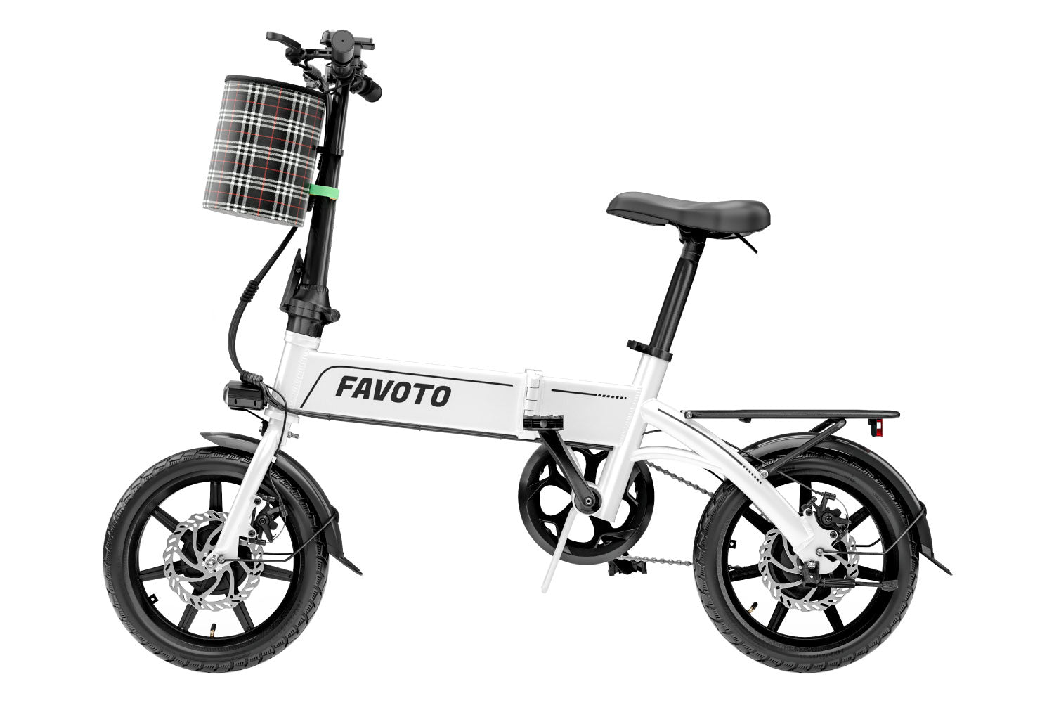 Feather Bicicleta Eléctrica Plegable Mini Ligera