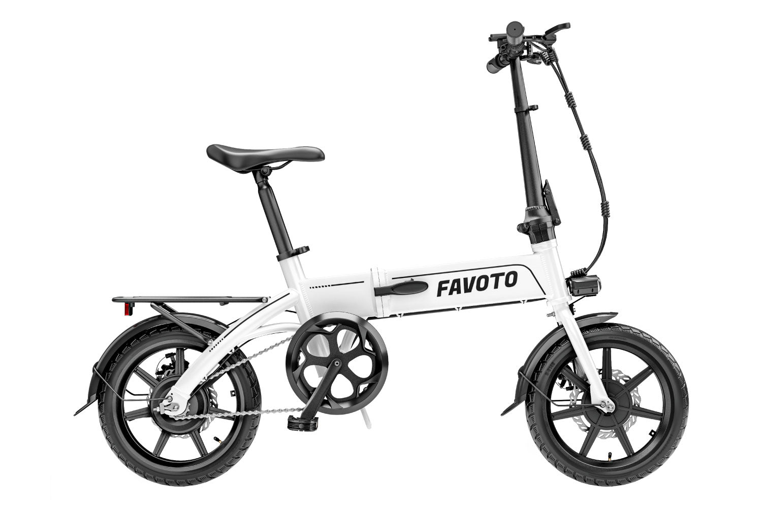 Feather Bicicleta Eléctrica Plegable Mini Ligera