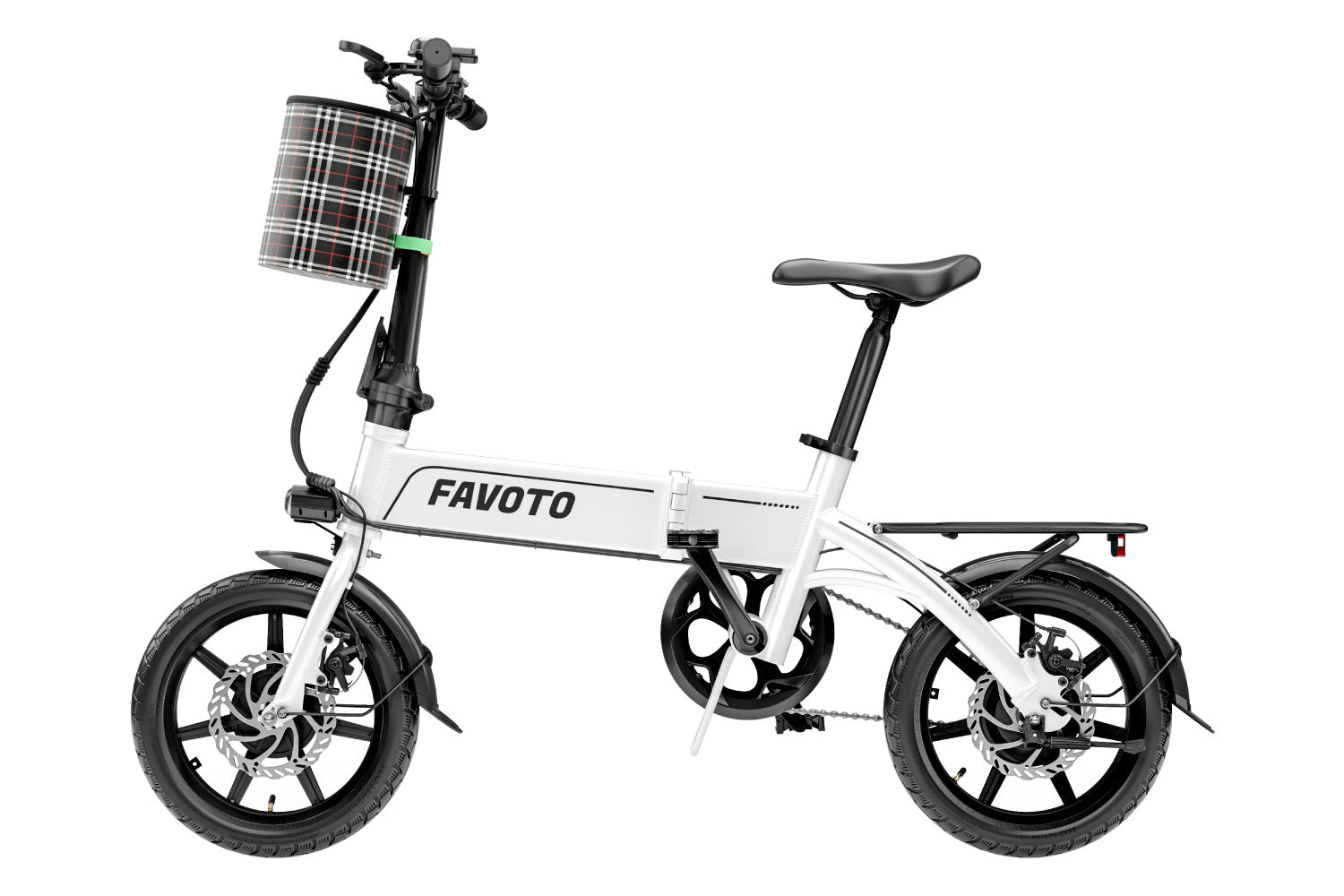 Feather Aluminum Ultra-light Folding Electric Bike