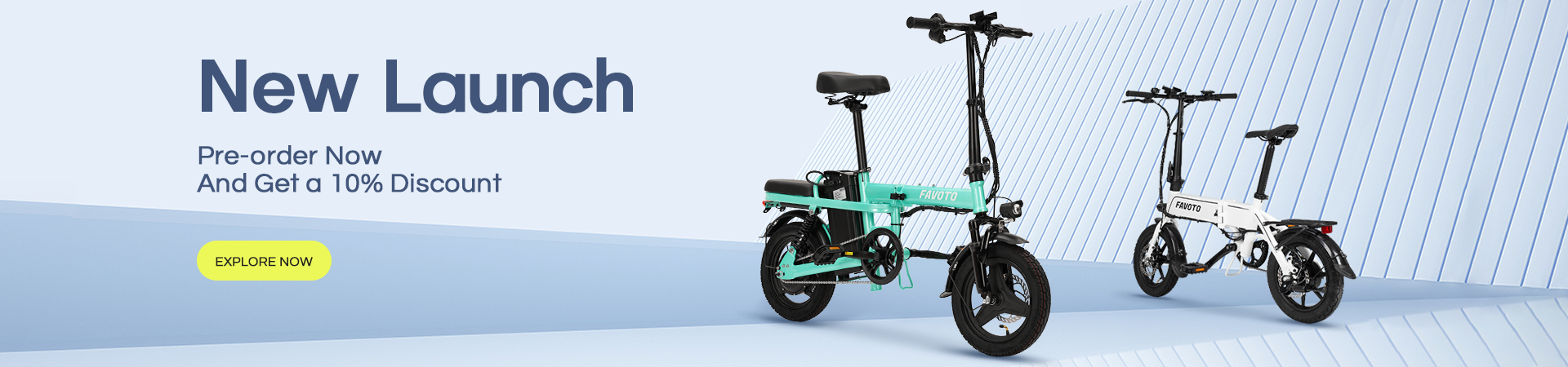 10% off pre order for foldable ebike
